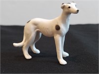 Porcelain Dog Whippet Figurine