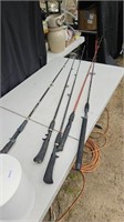 5- fishing  poles
