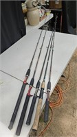 5- fishing poles