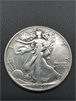 1946 U.S. Walking Liberty half dollar