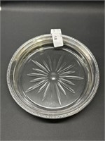 Frank M. Whiting & Co Sterling & Crystal coaster