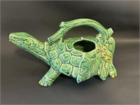 Vintage McCoy pottery turtle watering can