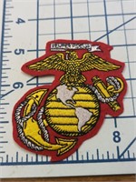 USA made iron-on military patch semper fidelis