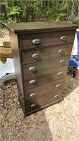 31"×16"×53" chest of drawers