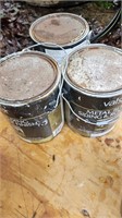 3- gallons  white barn paint