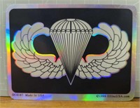 USA made military decal airborne