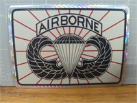 USA made military decal airborne