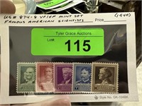 #874-8 FAMOUS AMERICAN SCIENTISTS STAMPS