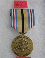 Desert Shield and Desert Storm campaign medal and