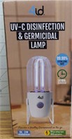 Uv-c disinfection and germicidal lamp