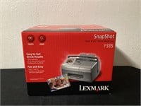 Black smart snapshot photo Printer