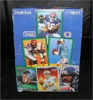 1991 Fleer football 36 pack store display box of c