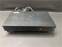 Play Station 2, powers on, no cable to test