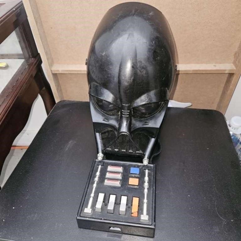 Dark Vader mask with control box
