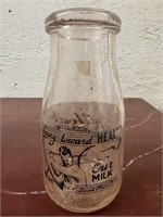 Vintage L.J Houck & Sons Elmira Glass Bottle