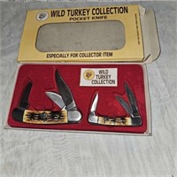 wild turkey knife set
