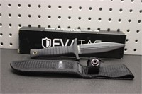 Evatac ET-BLKDGR Knife W/ Sheath