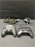Untested X-box controllers, 1 cordless