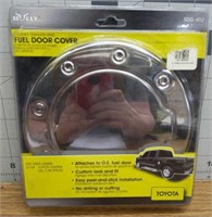 Polished Stainless Steel Toyota Fuel Door Cover