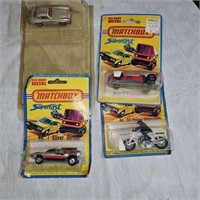 4 hotwheel/match box cars