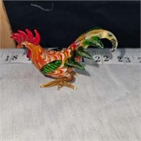 murano miniature rooster