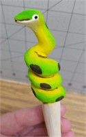 Balsa wood pen snake