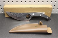 Unbranded Straight Blade Knife W/ Sheath