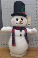 Animated and singing snowman