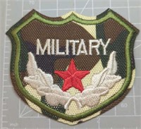Military iron-on patch
