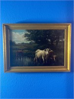 Hays, George Arthur, "Cows in the Meadow"