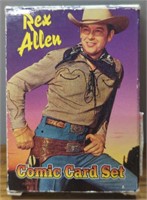 Rex Allen cowboy trading card set