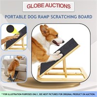 PORTABLE DOG RAMP SCRATCHING BOARD