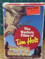 The Western films of Tim Holt trading card set