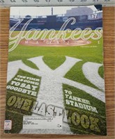 September 2008 Yankees magazine