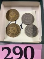 ASSORTED COINS FROM PERU