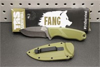 TRS Fang Survival Knife Green