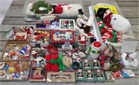 Christmas Group: Ornaments, Decorative, Cookie Jar