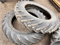 2) Goodyear 14.9x38 tractor tires