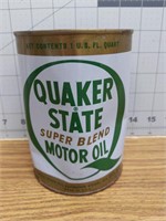Quaker state super blend motor oil can