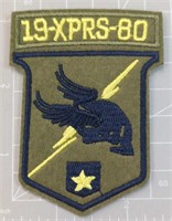 Military iron on patch