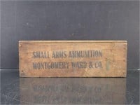 Montgomery-Ward Small Arms Ammo Box