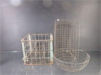 Primitive Wire Baskets