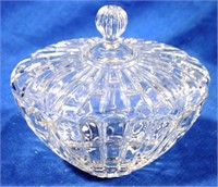 Glass Covered Dish 8' x 8"