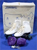 Pacer Roller Skates Youth Size 12 w/Box