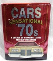 Cars of the 70's Hardcover Book
