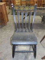 1800's Plank Bottom Chair