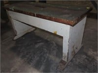 Primitive Painted Bench