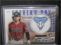 2023 CORBIN CARROL FATHER'S DAY ROOKIE PATCH