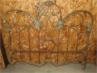 Fancy Iron Headboard