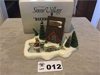SNOW VILLAGE COLLECTION-WARMING HOUSE
